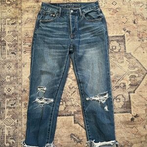 American Eagle Girlfriend jeans size 00